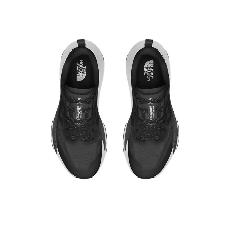 THE NORTH FACE Altamesa 500 Cushioning, Slip Resistant, And Abrasion Resistant Low Top Running Shoes Men's Black White-1