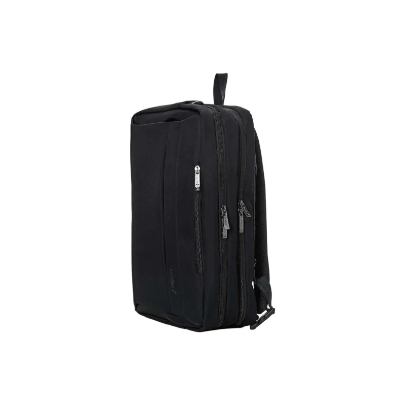 COOLBELL Nylon Backpack, Shoulder Bag, Crossbody Bag, Handbag Unisex Black-5