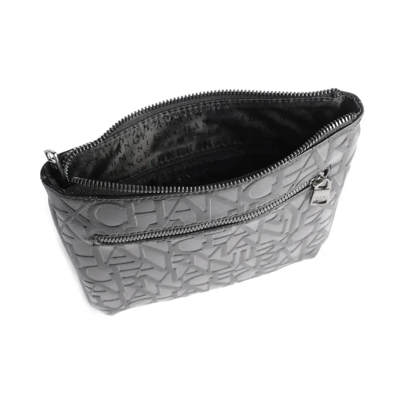 ARMANI EXCHANGEAE Synthetic Fiber Shoulder Bag Crossbody Bag Men's Black-2