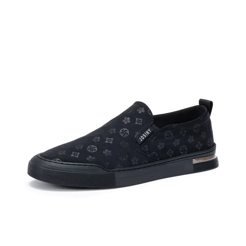 JOSINY Canvas Shoes Men's Black-1