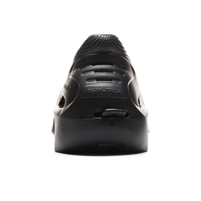 PEAK Taichi Doodle Shoes Clogs Men's All Black-4