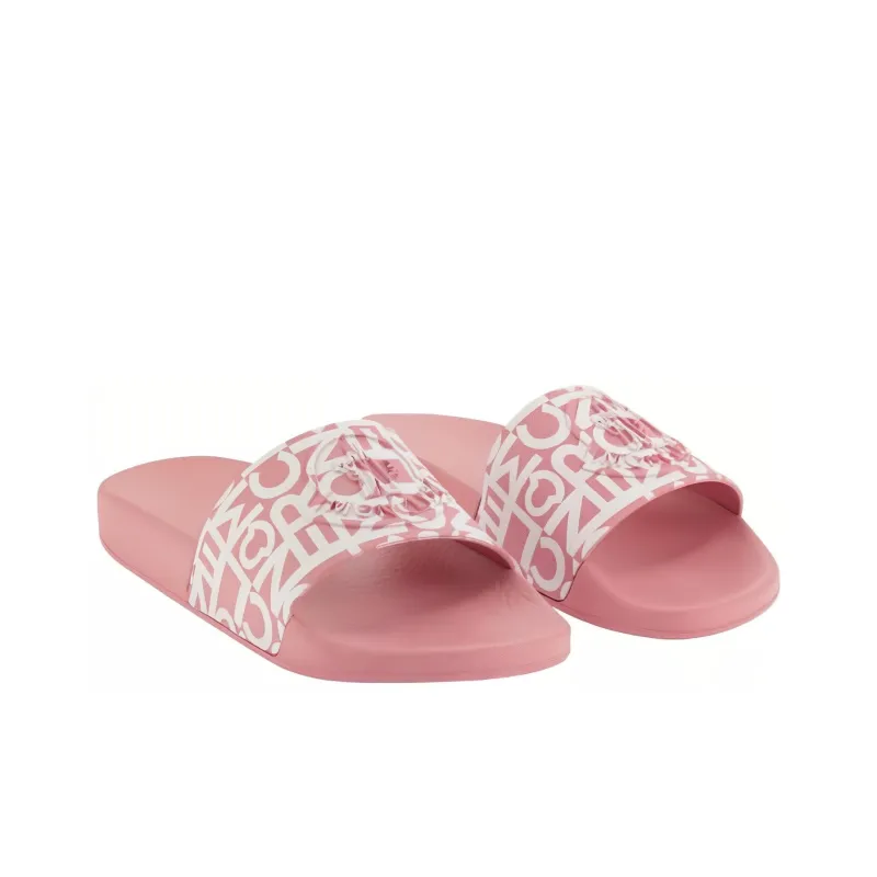 Moncler Slide Slippers Women's Pink-1