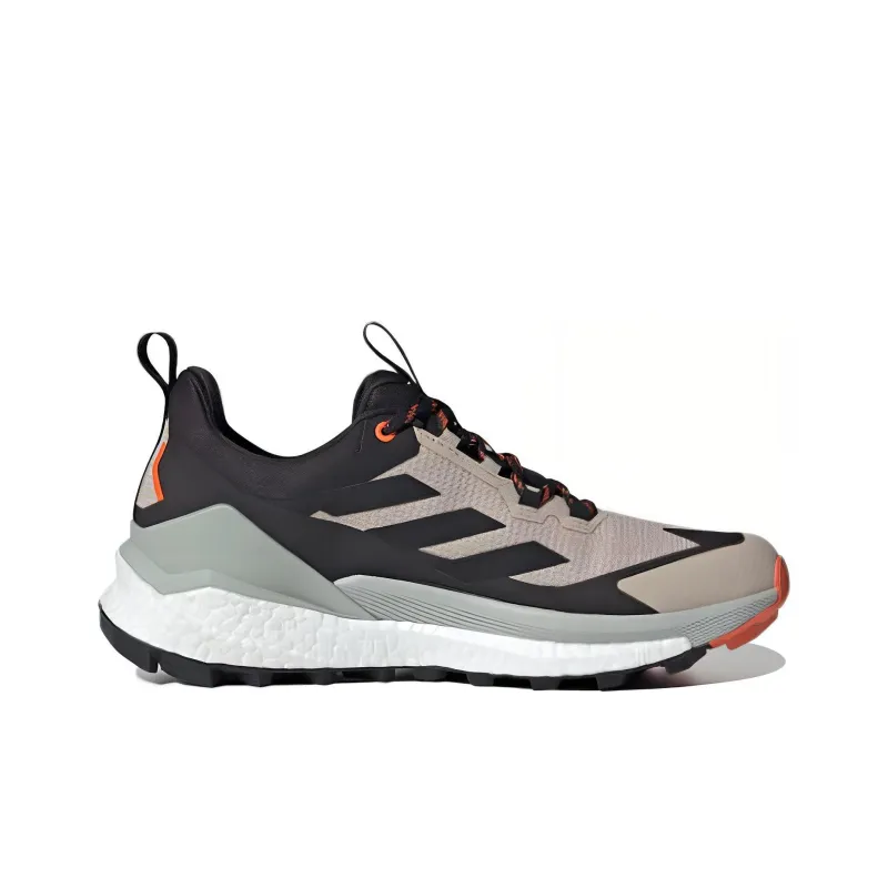 Adidas Terrex Free Hiker 2.0 Low Gore Tex Wonder Beige Core Black Semi Impact Orange-1