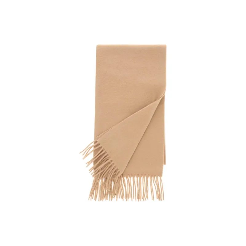 TOTEME Knit Scarves Women's Beige-2