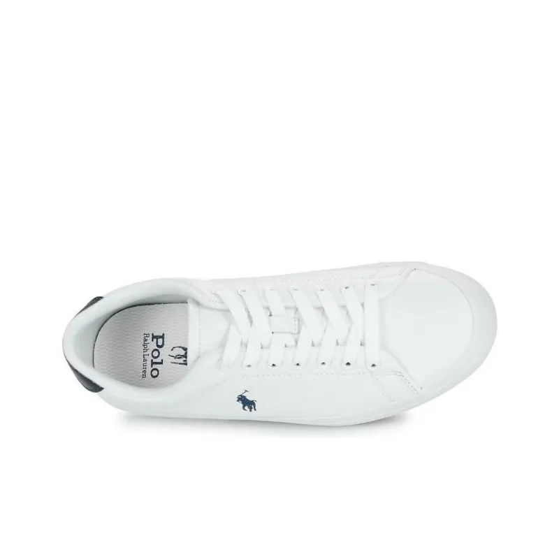 Polo Ralph Lauren Low Top Skateboard Shoes Men's White-5