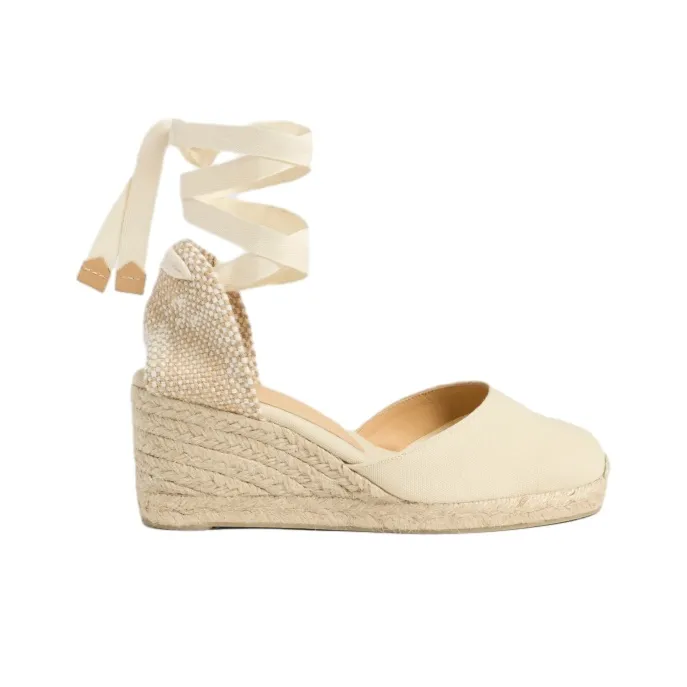 Castañer One Strap Sandals Women's Ivory-1