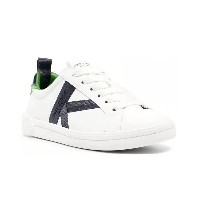 kate spade Embossed-logo Leather Sneakers-2