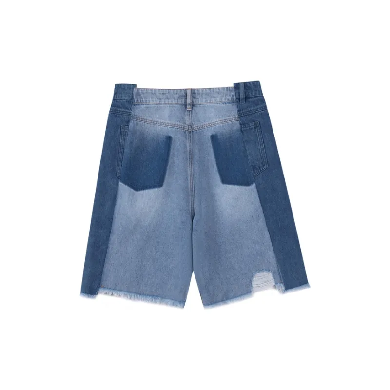 INXX APYD Denim Shorts Unisex Denim Blue-1