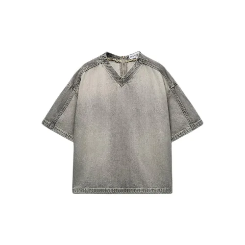 ZARA Shirts Women's Light Gray