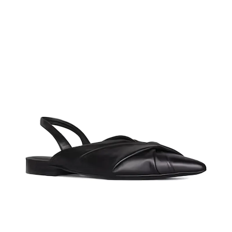 FRAME Camille Casual Single Shoes Women's Black-3