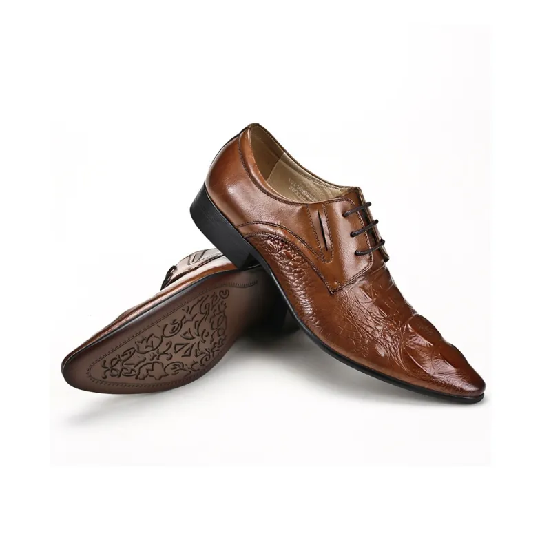 ASTON M.JAZZ Dress Shoes Men Low Top Black/Burgundy/Brown-15