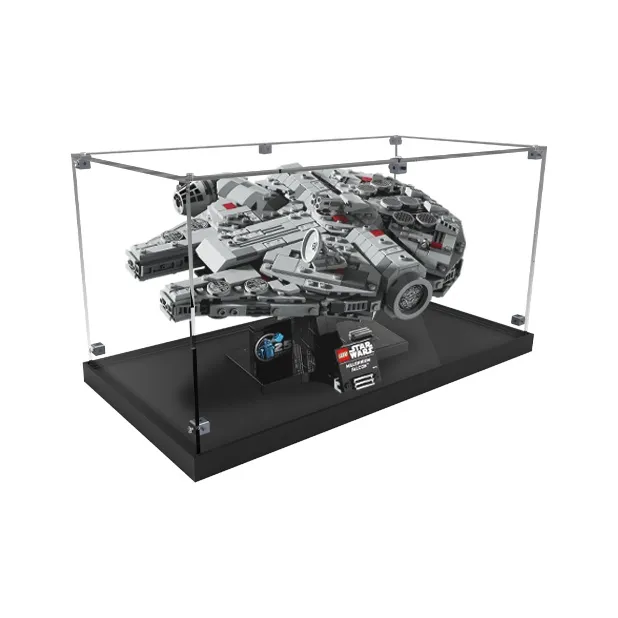KGBOX Building Block Star Wars Collection 75375 Millennium Falcon Xingji Spaceship Model Accessories-0