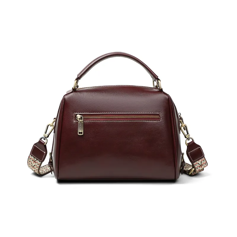 PT'SON Cow Leather Bonded Synthetic Leather Shoulder Bag Crossbody Bag Handbag Regular Women's Multicolor-2