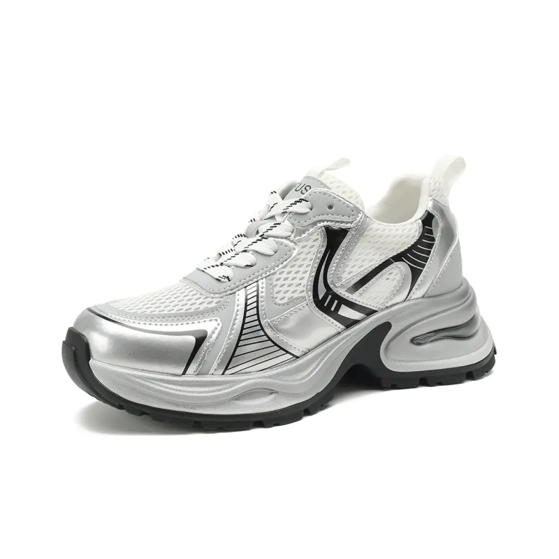 D:FUSE SCANDINAVIA Cushioning Anti-Slip And Wear-Resistant Low-Top Chunky Sneakers Women's-1