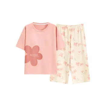 Pretty Lady Pajama Set Women's Pink