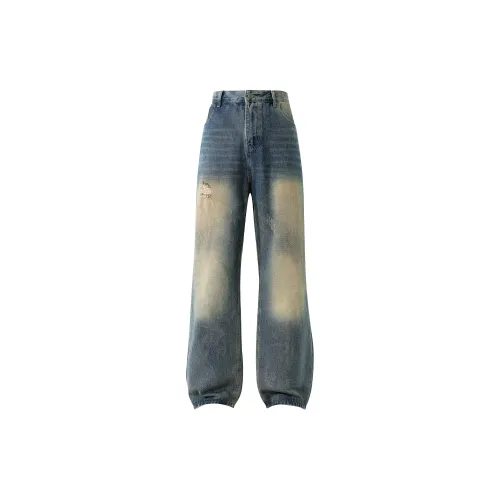 AWAKEN THE ROSE Jeans Unisex Rusty Blue