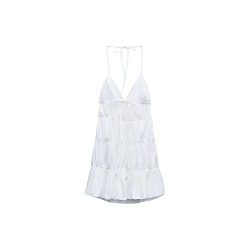 ZARA Sleeveless Dresses Women's White