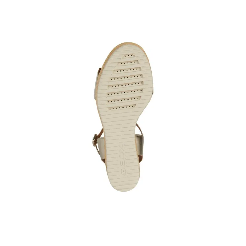GEOX Strap Sandals 8.5cm Women's Light Gold-7