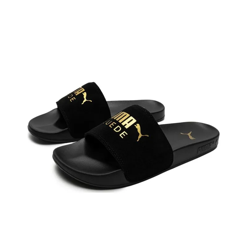 PUMA Flip Flops 'Black Gold'-2
