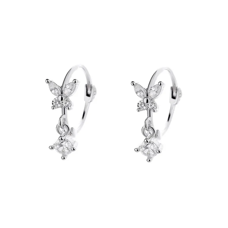 Asia Star 925 Sterling Silver Earrings Women's-0