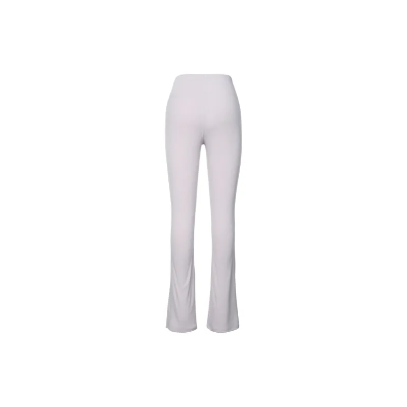 Nike Sportswear Chill Knit Casual Pants Women's Gray Purple-2