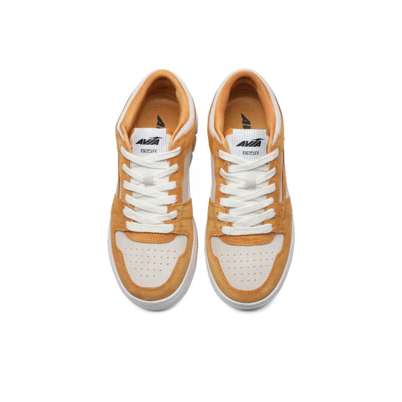 AVIA 825R Series Low Top Skateboard Shoes Women's White Orange-3
