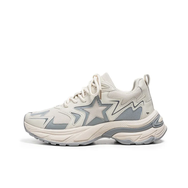 Grumpy Ram Anti-Slip Wear-Resistant Breathable Height Increasing Low-Top Chunky Sneakers Men's-4