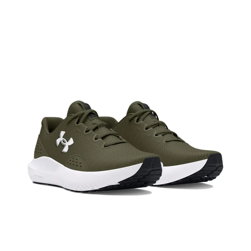 Under Armour Slip Resistant Low Top Running Shoes Men's Green-2