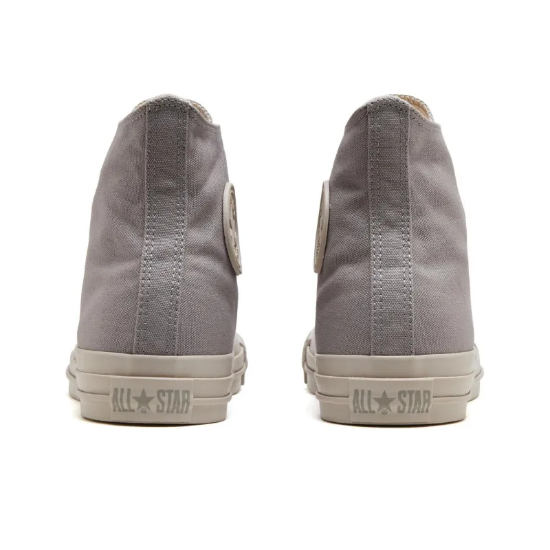 Converse All Star Rubber Patch Abrasion Resistant Breathable High Top Canvas Shoes Unisex Gray Japan Version-4