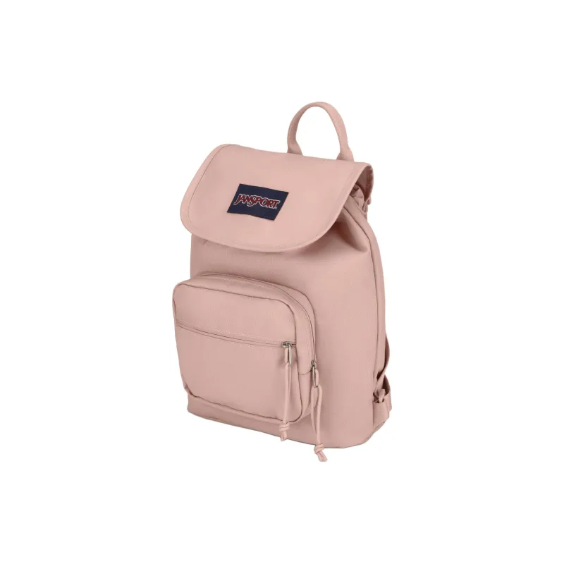 JanSport Recycled Polyester Backpack Mini Unisex Mist Rose-1