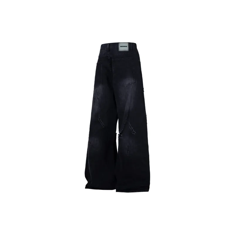 GROGNAK Jeans Unisex Black-1
