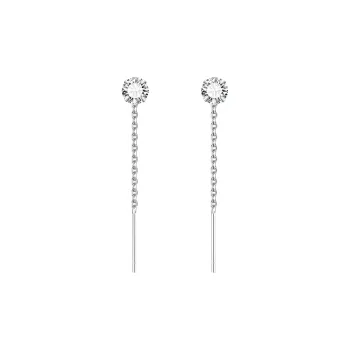 LIANDUO 925 Sterling Silver Drop Earrings Women's