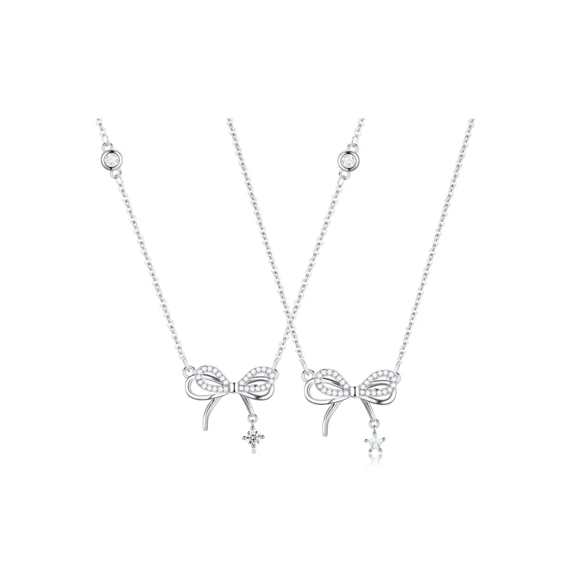TEEX Sterling Silver Necklaces Women's-5