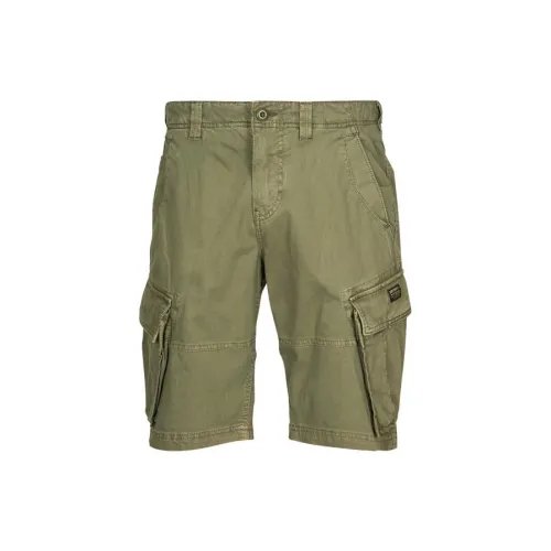 SUPERDRY Casual Shorts Men Army Green