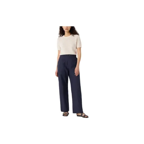 UNIQLO X Ines De La Fressange Casual Pants Women's Navy Blue