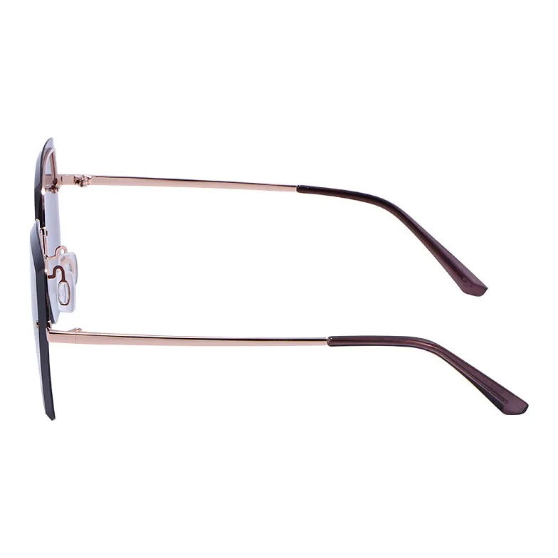 ETTE Metal Irregular Shape Sunglasses Women's-5