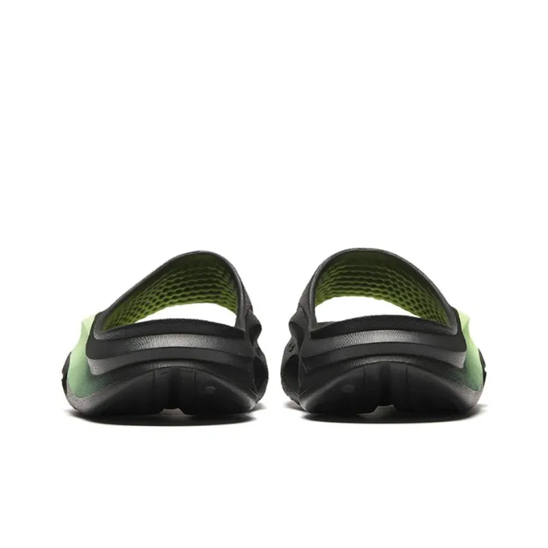Anta Pool Shadow Slide Slippers Men's Black Green-3