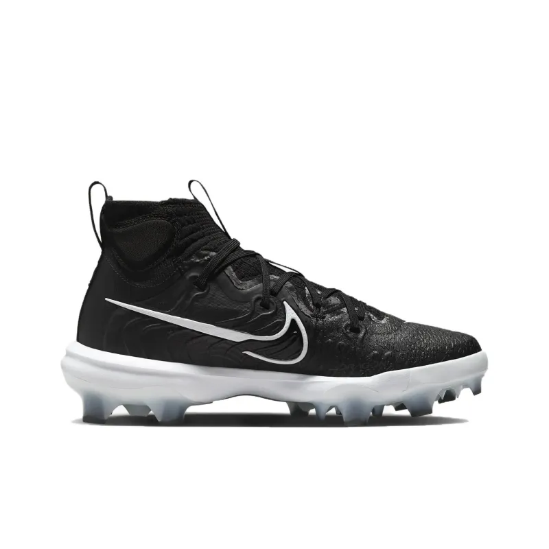 Nike Alpha Huarache NXT Slip Resistant Impact Resistant Lightweight Training Shoes Men's Black Blue Gray White-1