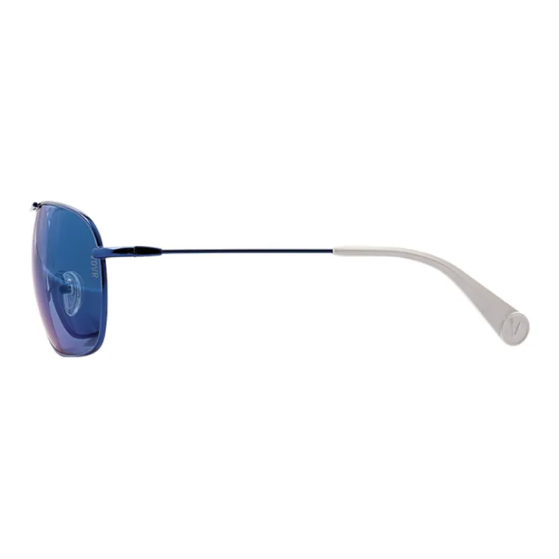 VEDI VERO Nylon Polyamide Aviator Sunglasses Unisex Black-2