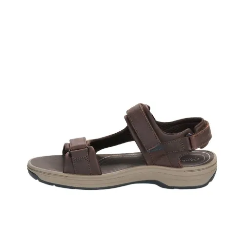 Clarks Beach Sandals Men Brown