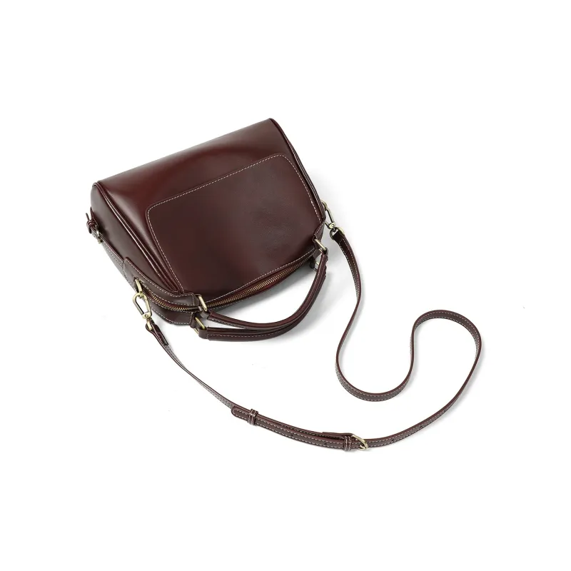 PT'SON Cow Leather Bonded Synthetic Leather Shoulder Bag Crossbody Bag Handbag Regular Women's Multicolor-3