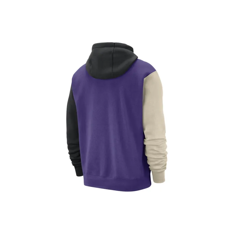 Nike LSU Club Fleece Sweatshirt Men's Palace Purple-1