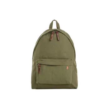 Ralph Lauren Canvas Backpack Unisex Green