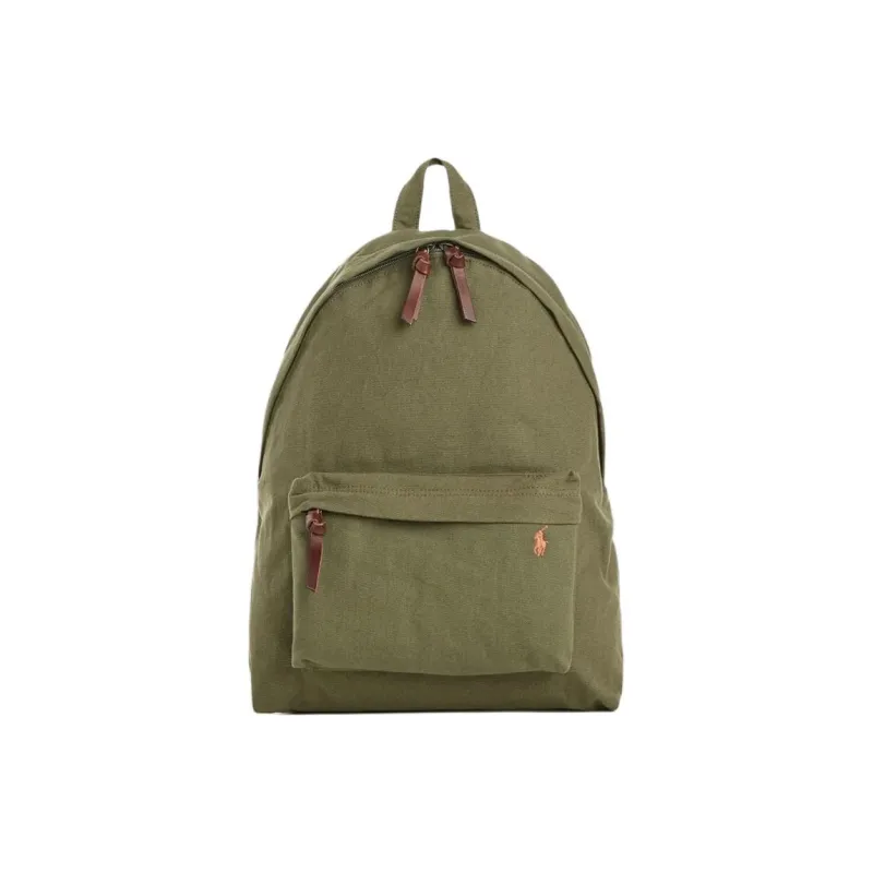 Ralph Lauren Canvas Backpack Unisex Green-0