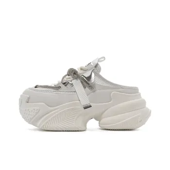 EBLAN Low Top Chunky Sneakers Women's Beige