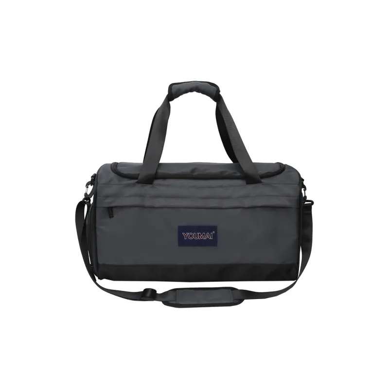 NIGEER Nylon Gym Bag Large Size Unisex Black/Dark Gray/Pink/Red/Green/Khaki/Blue-2