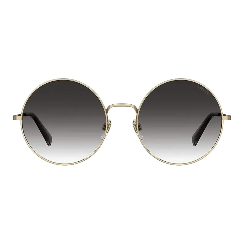 Levi's Metal Round Sunglasses Women's Gold-2
