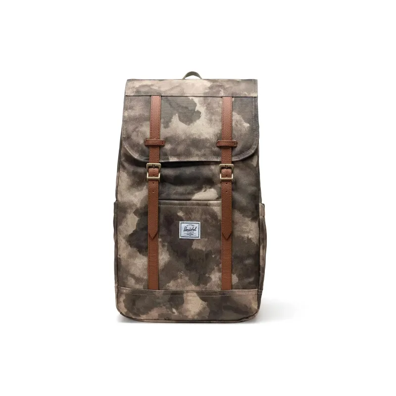 Herschel Recyclable Material Backpack Unisex Painted Camouflage-0