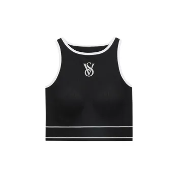 Victoria's Secret Tank Tops Women's Obsidian