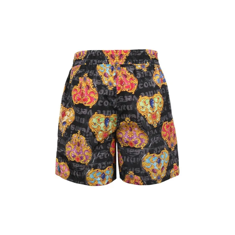 VERSACE JEANS COUTURE SS24 Casual Shorts Men's Black-1